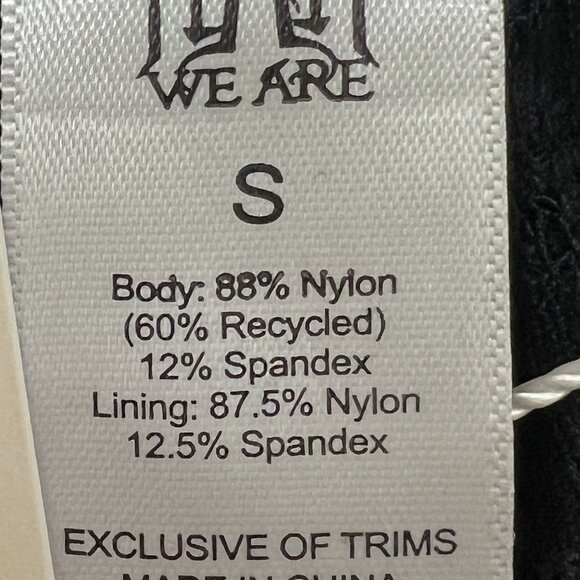 NWT $58 Free People X HAH Got Ur Back Bra Small Black Lace Bralette Adjustable - Picture 13 of 13